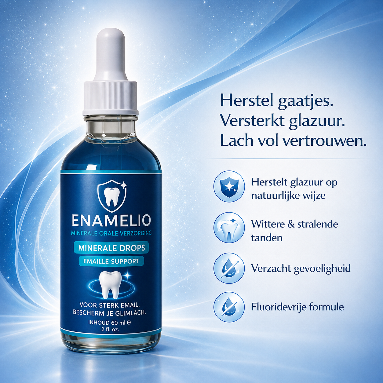 1 flesje Enamelio